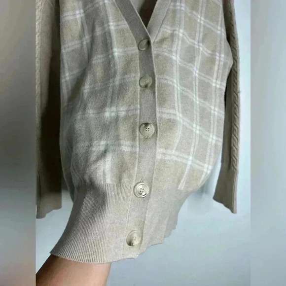 JOIE Open Front Button Soft Cardigan Size Small - Picture 3 of 7